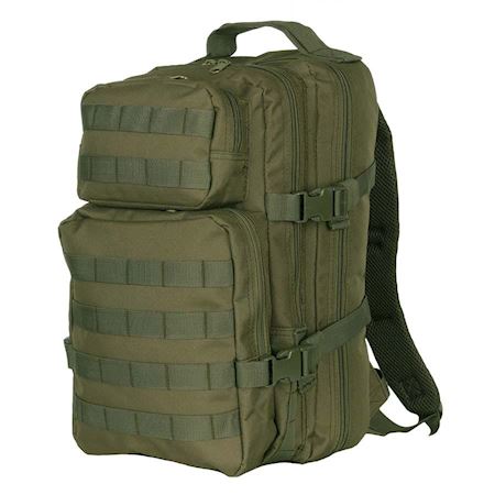 Mil-tec Mochila US Assault - Ranger Green/Negro 36L (Mil-tec