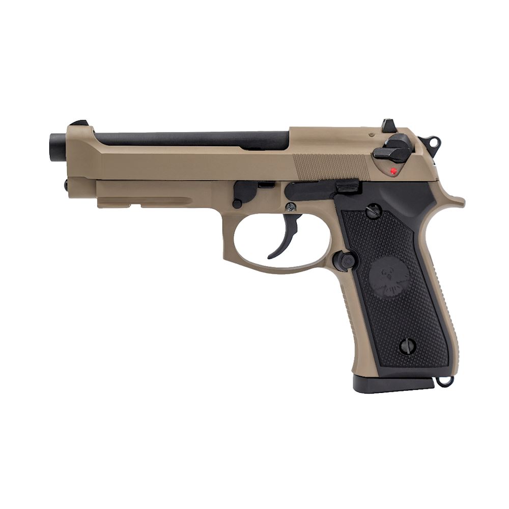 M92FS GBB FULL METAL TAN GREEN GAS BLOWBACK PISTOLS - IlSemaforo