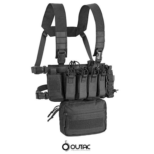 Tactical vest tattico softair easy chest rig Multicam EmersonGear