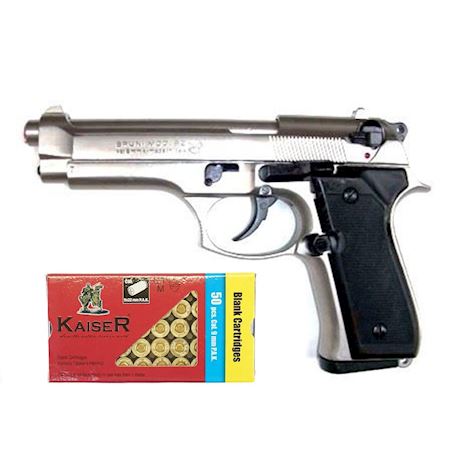 Pistola a salve modello 315 baby nickelata bruni (br-1900n), Armeria