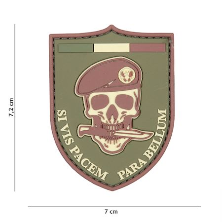 Patch Toppa in PVC 3D No Mercy Military Airsoft Softair