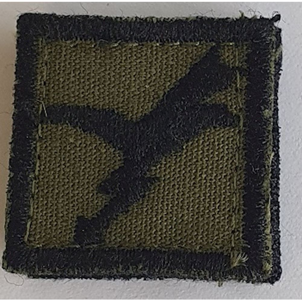 PATCH BANDIERA USA IN GOMMA VERDE MILITARE CON VELCRO PATCH - IlSemaforo