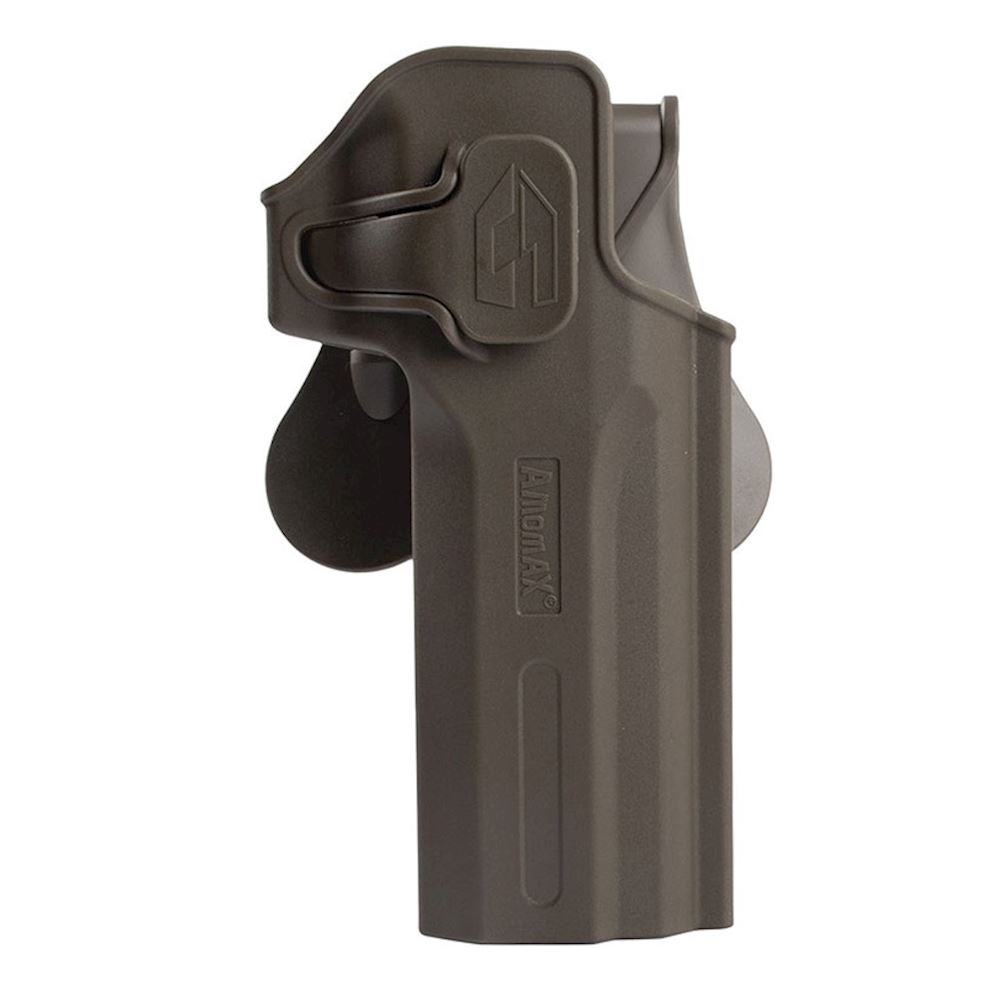 Fondina Tripla Porta Caricatori Tattica MOLLE – Estrazione Rapida Per 9mm/.45/MP5/MP7 – Cinghie Elastiche Regolabili