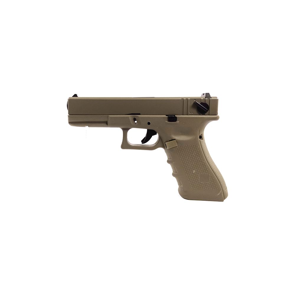 GLOCK G19X TAN GBB GREEN GAS BLOWBACK PISTOLS - IlSemaforo