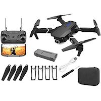 Drone UNbit E88 Pro 4K Con Telecamera 5G FPV, Pieghevole, 3 Batterie, Autofollow E Ritorno Automatico