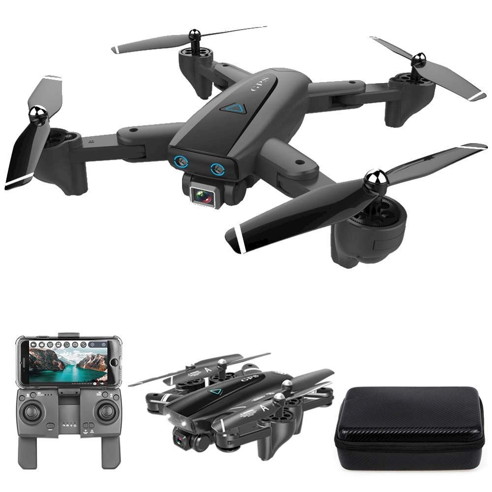 DRONE PIEGHEVOLE GPS 5G 4K UHD SENSORI OSTACOLI BRUSHLESS DRONI