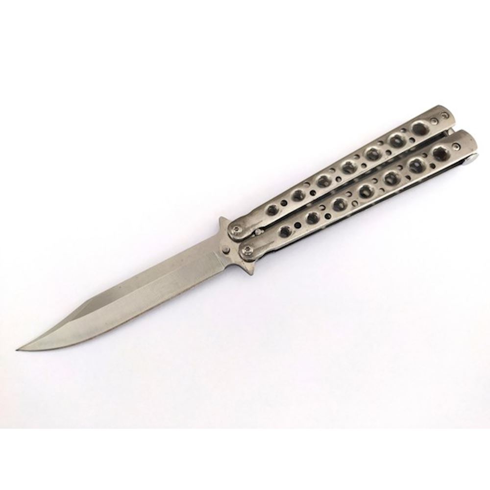 Butterfly Knife - Storm, Stainless steel (23cm) 