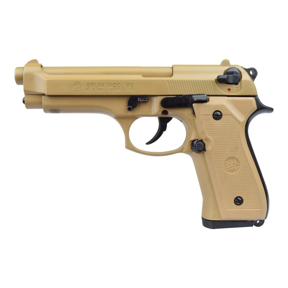Pistola a Salve Revolver Olimpic 2 Calibro 380 Silver Bruni Art.NEW-380