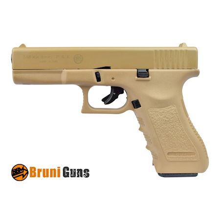 PISTOLA A SALVE 92 CALIBRO 9MM BICOLOR (BR-1305BN)