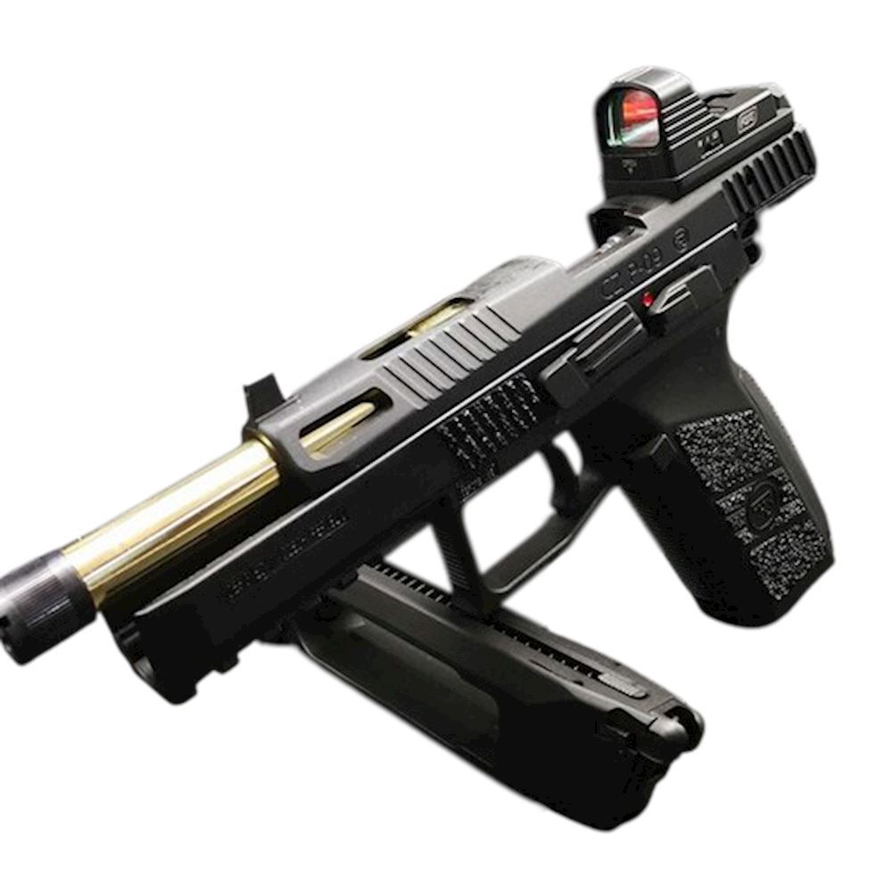 CZ P-09 CO2 SCARRELLANTE OPTIC READY COMPENSATORE E RED DOT PISTOLE CO2  SCARRELLANTI - IlSemaforo