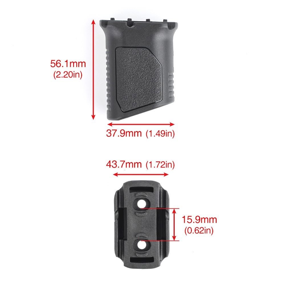 【実物】M-LOK Vertical Grip ブラック Amazon.co.jp: 【 実物MAGPUL 】 M-LOK用 MVG - Vertical Grip/Black