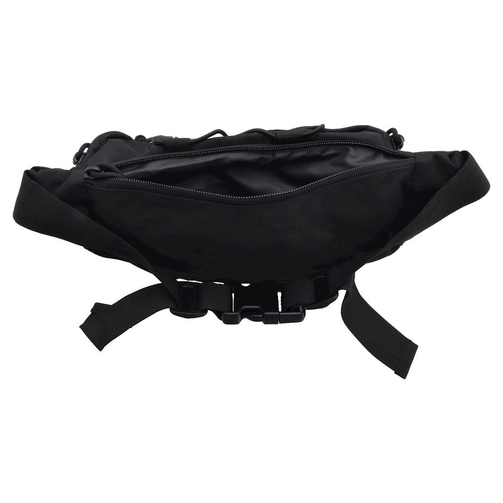 JS-TACTICAL WAIST BAG BLACK WAIST PACK / BAGS - IlSemaforo