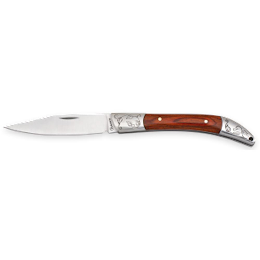 Coltello tascabile da caccia pieghevole in acciaio inossidabile con manico in al
