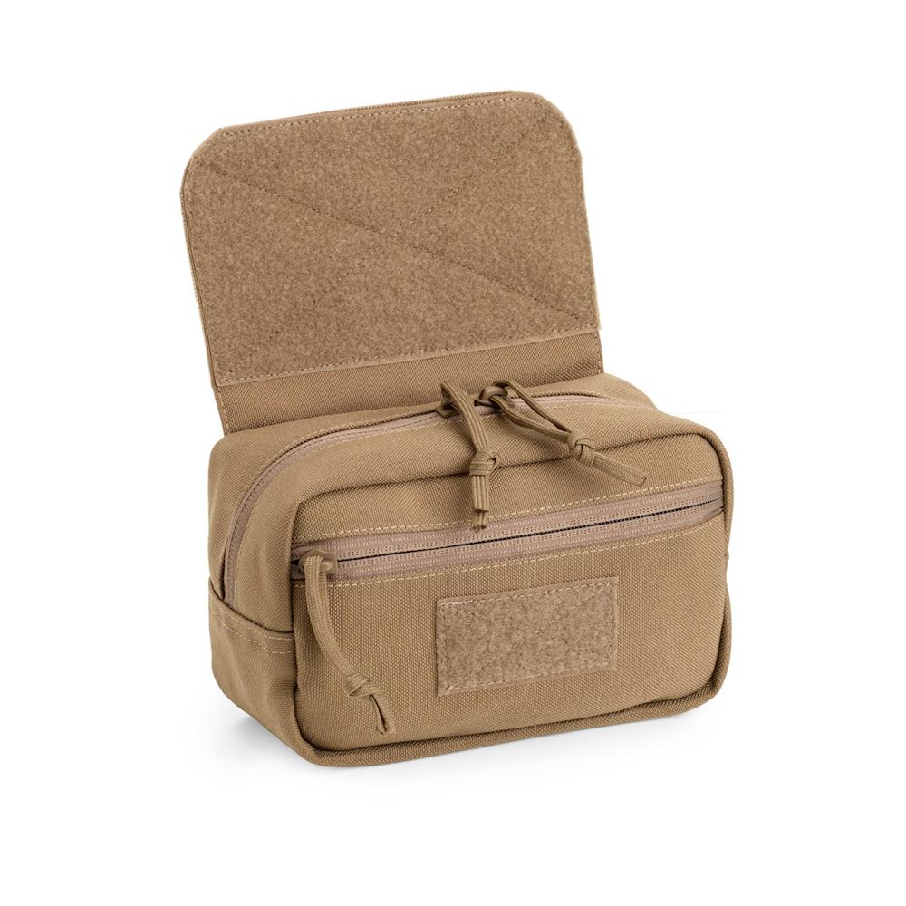 Borsa Da Cintura EDC Uomo Piccola In Tela - Tattica E Compatta Per Escursionismo, Pesca, Lavoro, Con Passante In Pelle - 4