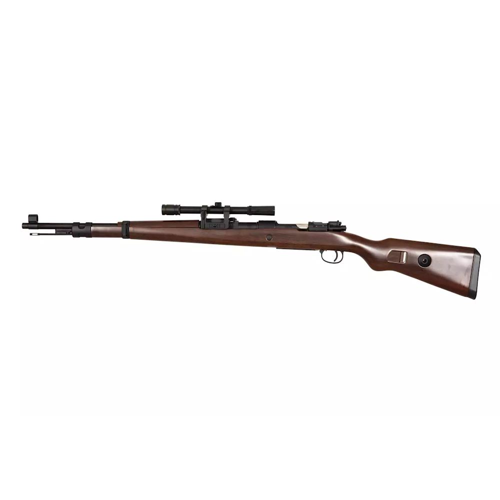 MAUSER KAR 98K WITH SCOPE PROFESSIONAL SNIPER / SPRING RIFLES