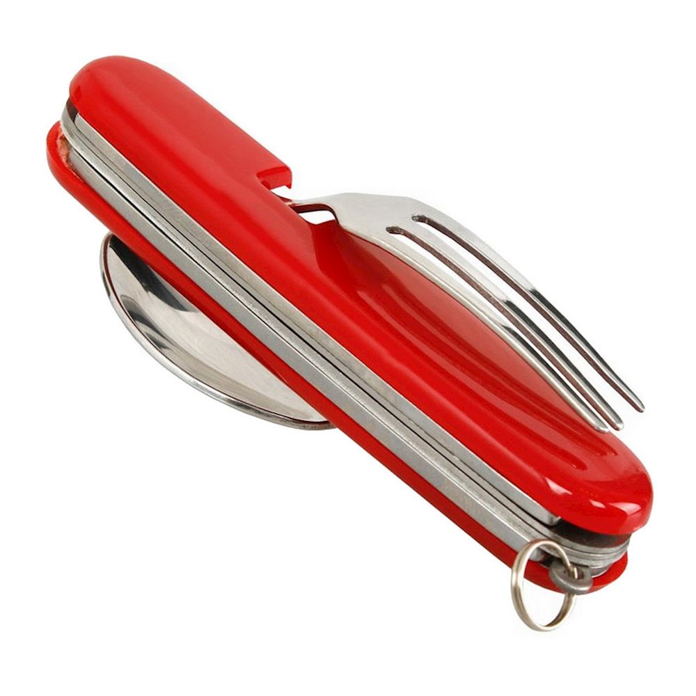 Light My Fire Spork posate originali BIO, rosso roccioso