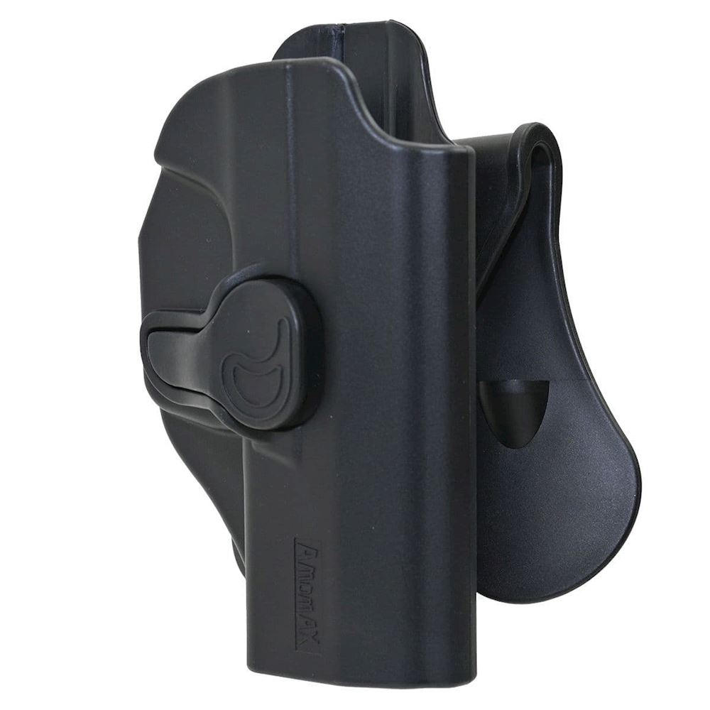 FONDINA SINISTRA ESTRAZIONE RAPIDA IN POLIMERI BIANCA PER BERETTA 92 98
