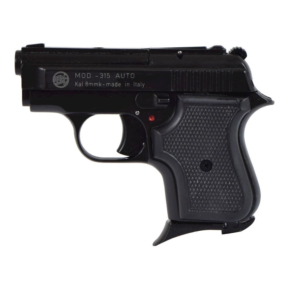 PISTOLA A SALVE AUTO 315 CAL.8MM NERA (SCACCIACANI)(BR-1900) BLANK