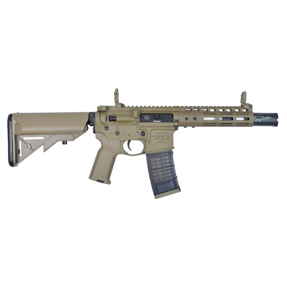 M4 NOVESKE N4 7 FLAT DARK EARTH FULL METAL PROFESSIONAL ELECTRIC