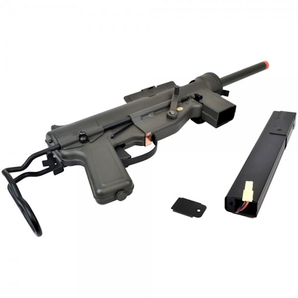 M3A1 SUBMACHINE GREASE GUN SCARRELLANTE FULL METAL FUCILI