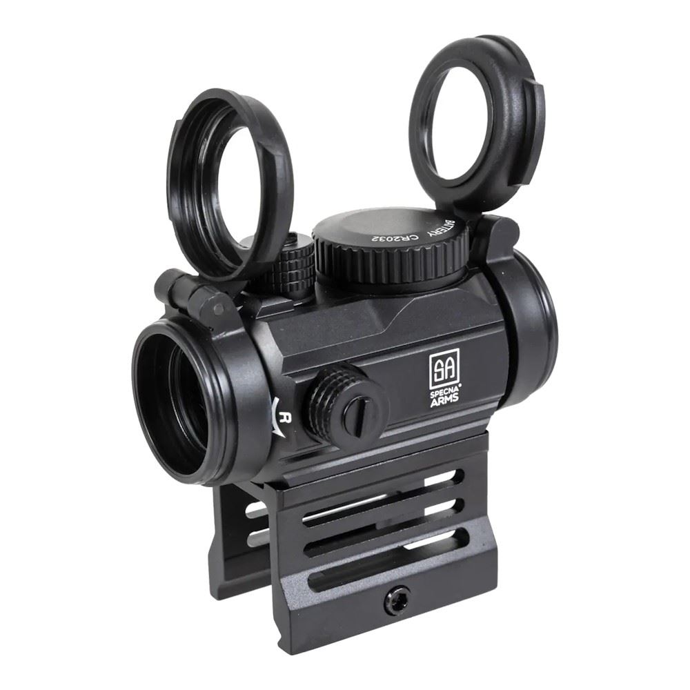 1x38mm Red Dot Sight - Holographic Optic For Tactical Riflescope - Black, Picatinny Mount