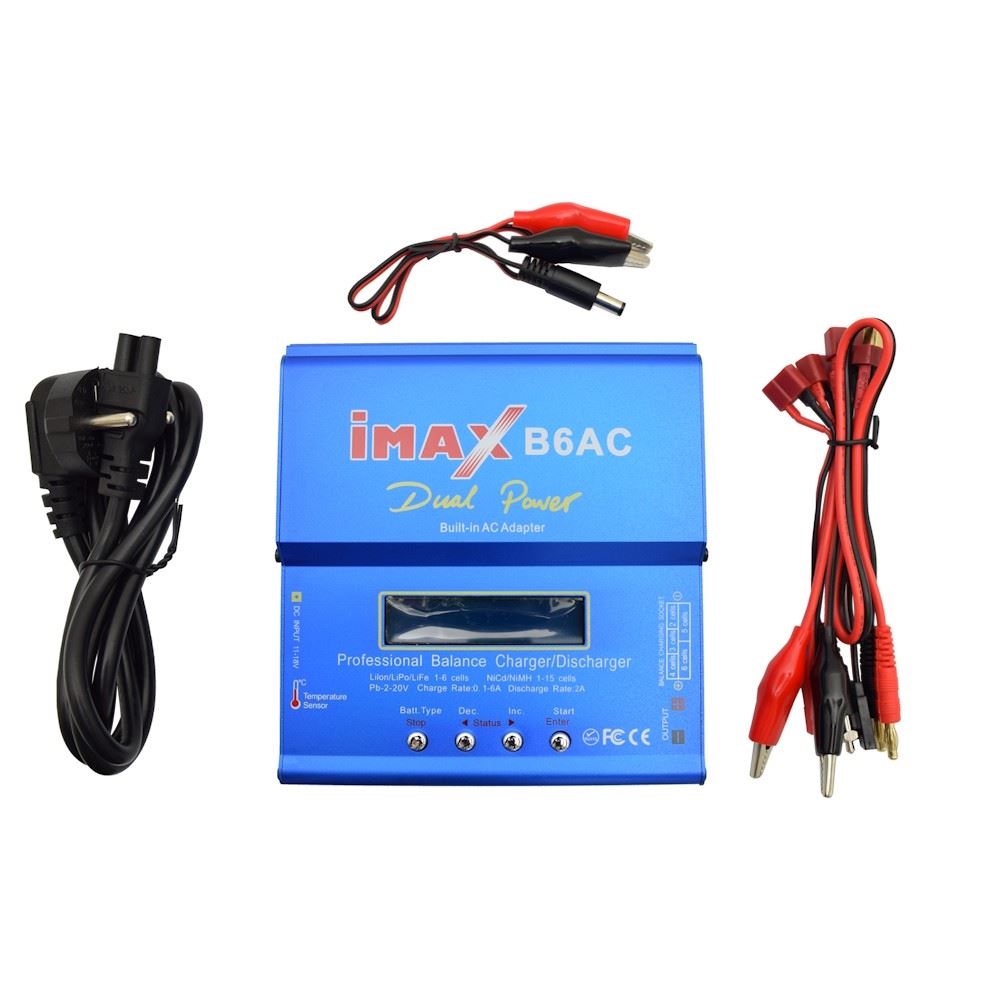 Caricabatterie Bilanciato RC LiPo 2 In 1 - 7.4V USB Con Indicatore LED Per Auto Barche Aerei Wltoys - 3