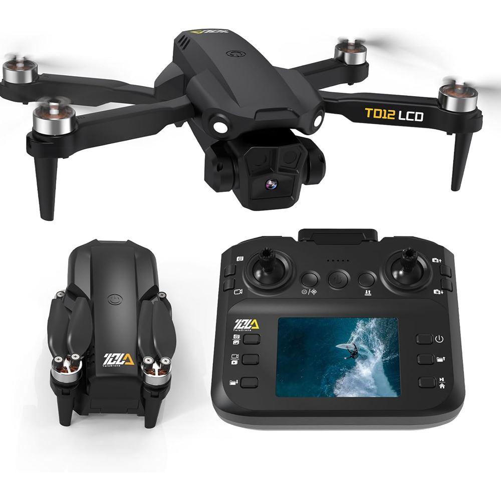 Drone 4K Con Evitamento Ostacoli Multidirezionale – WiFi HD, Controllo Gestuale E Volo In Traiettoria - 4