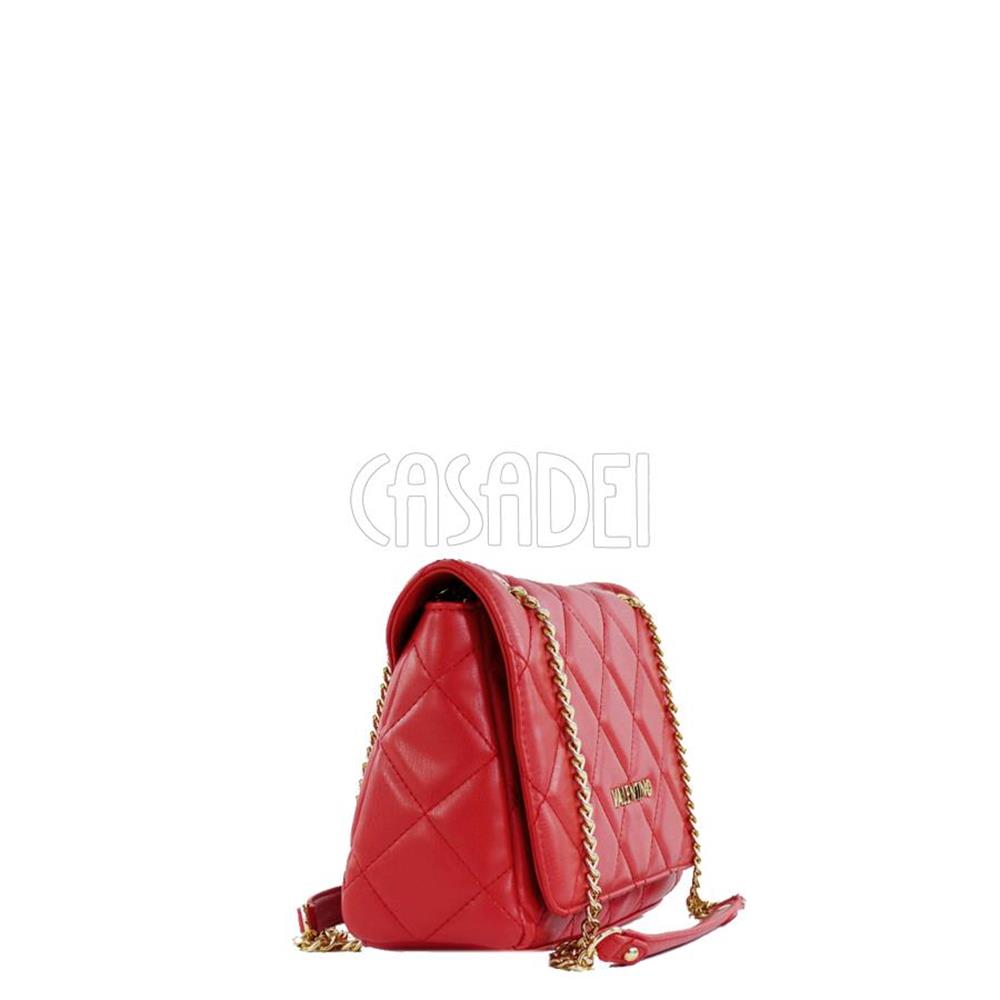 Valentino by Mario Valentino Ocarina quilted backpack in red