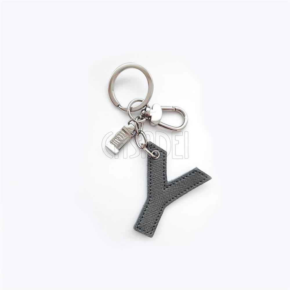 Alviero Martini keyring I Class Letter Y mod. LMP00Y 9519 Gray