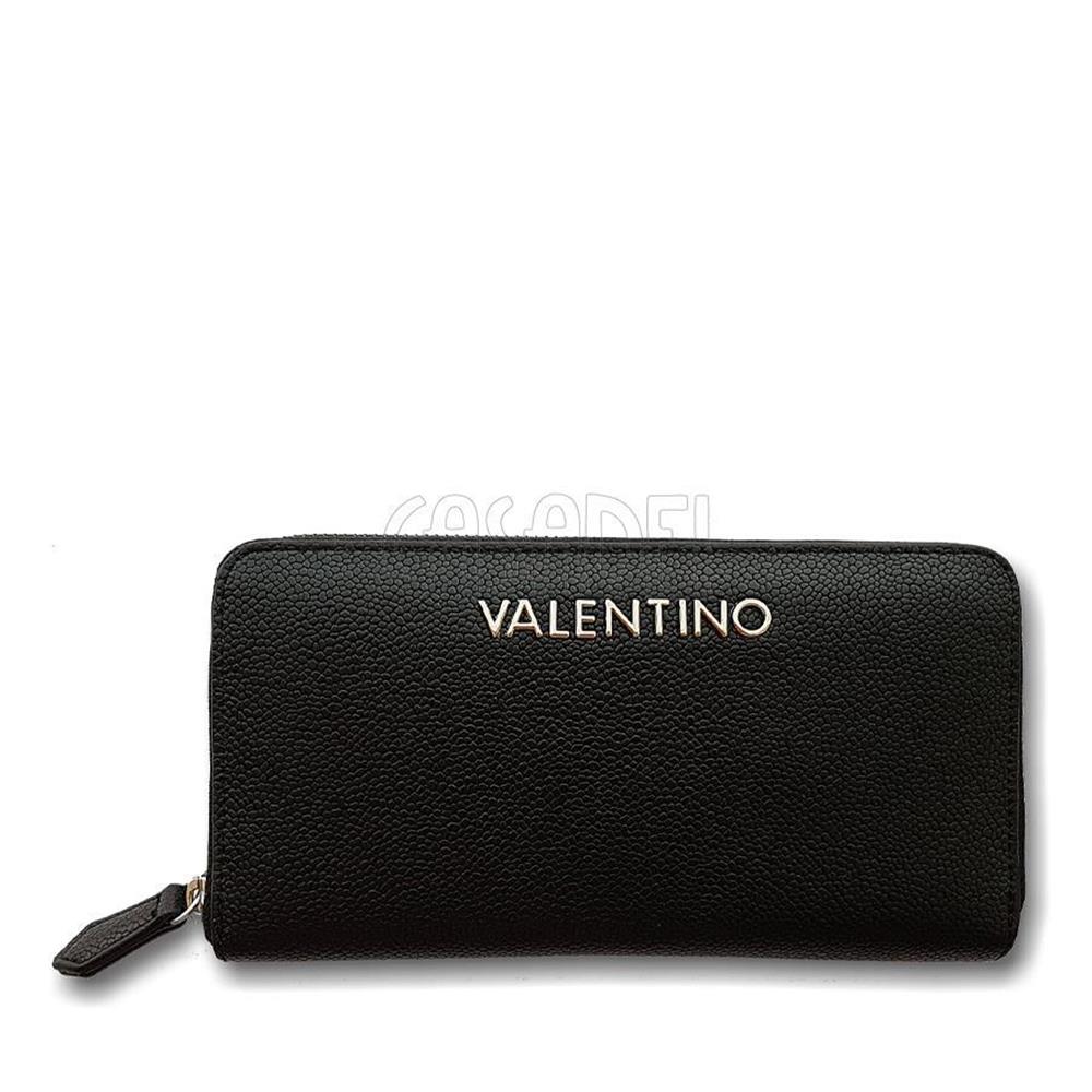 Leather wallet Valentino by mario valentino Black in Leather - 27947121