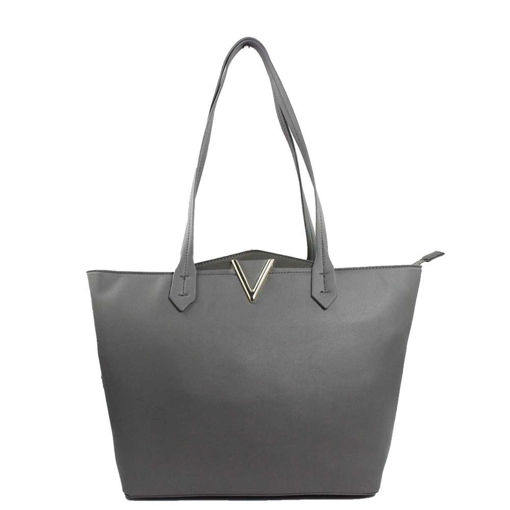 Shopper Valentino Bags Linea Macroplaza VBS4JL01 Grigio Borse - Vendita  borse in pelle e accessori moda a Coriano di Rimini - Pelletteria Casadei