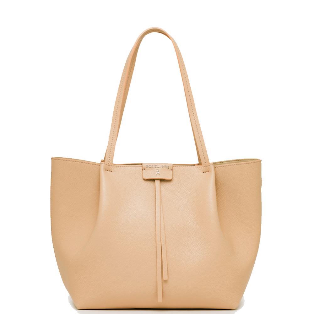 Borsa Shopping Patrizia Pepe in Pelle 2V8895 - B685 Pompei Beige Borse -  Vendita borse in pelle e accessori moda a Coriano di Rimini - Pelletteria  Casadei
