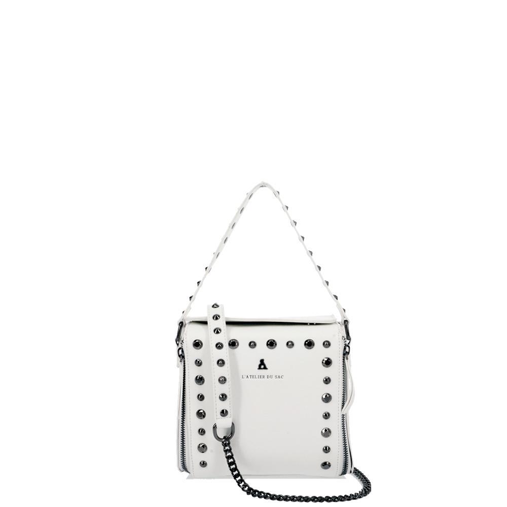 MANICI CORTI NERI Ju'sto O-Bag Con Cristalli Swarovski Color Canna Di Fucile  EUR 40,00 - PicClick IT