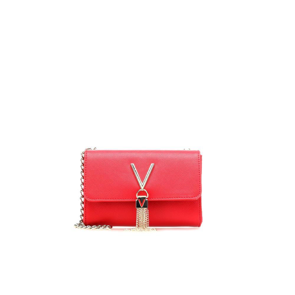 Clutch Small Shoulder bag Valentino Bags Divine Sa VBS1IJ03 Red Bags borse in pelle e accessori moda a Coriano di Rimini - Pelletteria Casadei