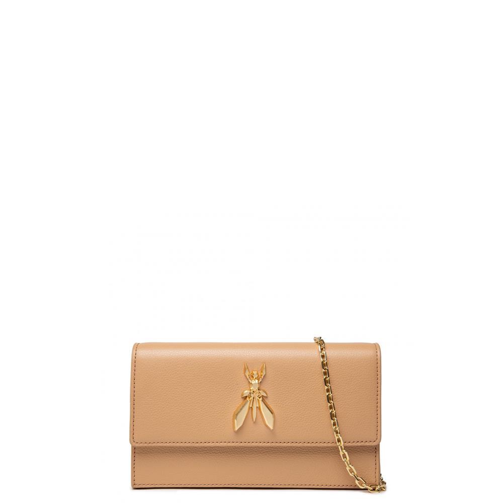 Pochette Patrizia Pepe in Pelle 2V9798 -B685 Pompei Beige Borse - Vendita  borse in pelle e accessori moda a Coriano di Rimini - Pelletteria Casadei