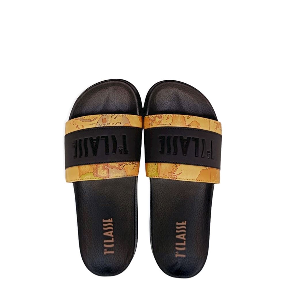 Ciabatta Donna Alviero Martini I^ Classe N 1197 0193 Black/Geo Classic  Nuovi Arrivi - Vendita borse in pelle e accessori moda a Coriano di Rimini  - Pelletteria Casadei