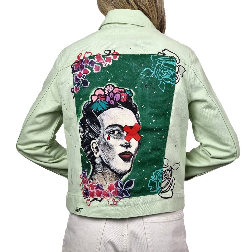 Frida kahlo outlet jean jacket