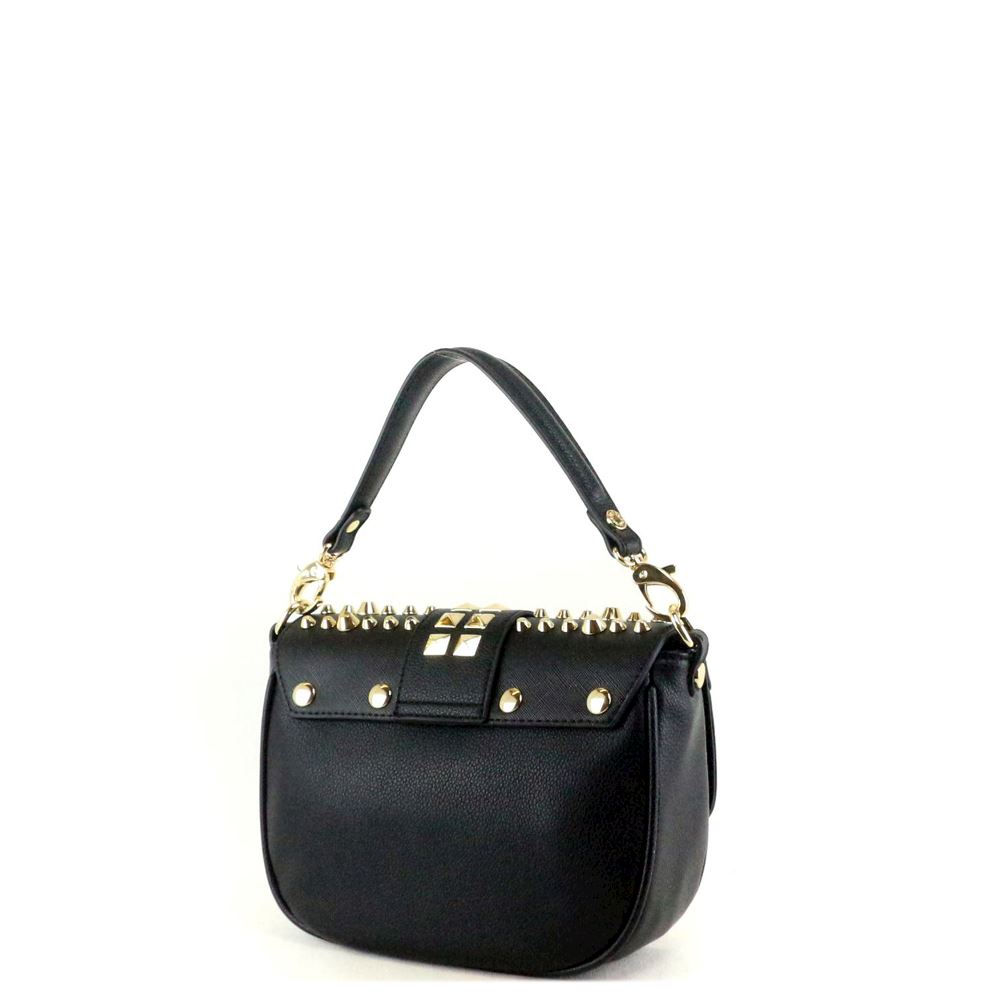 Leather handbag BRACCIALINI Black in Leather - 37206962