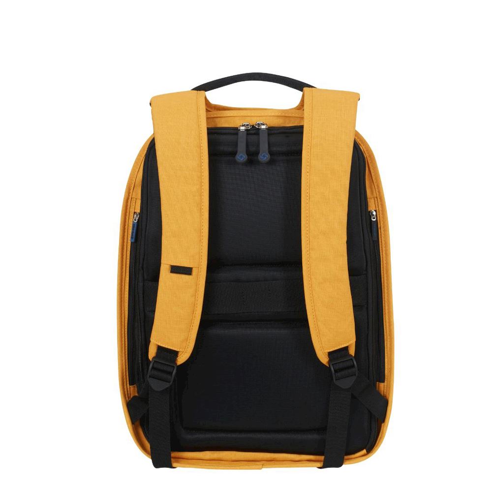 SAMSONITE Bitz2go zaino valigia porta pc 15,6, tessuto giallo