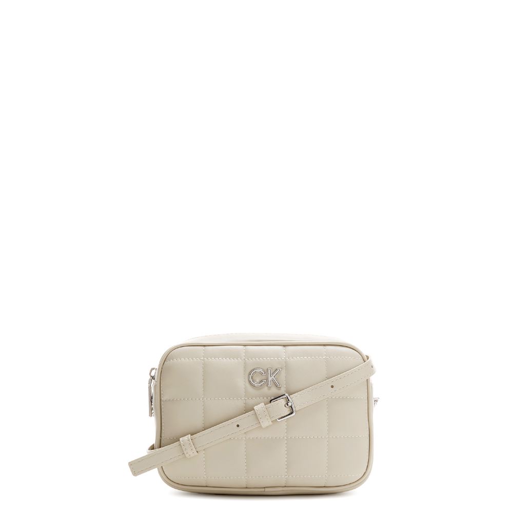CALVIN KLEIN: mini bag for woman - Beige  Calvin Klein mini bag K60K610445  online at