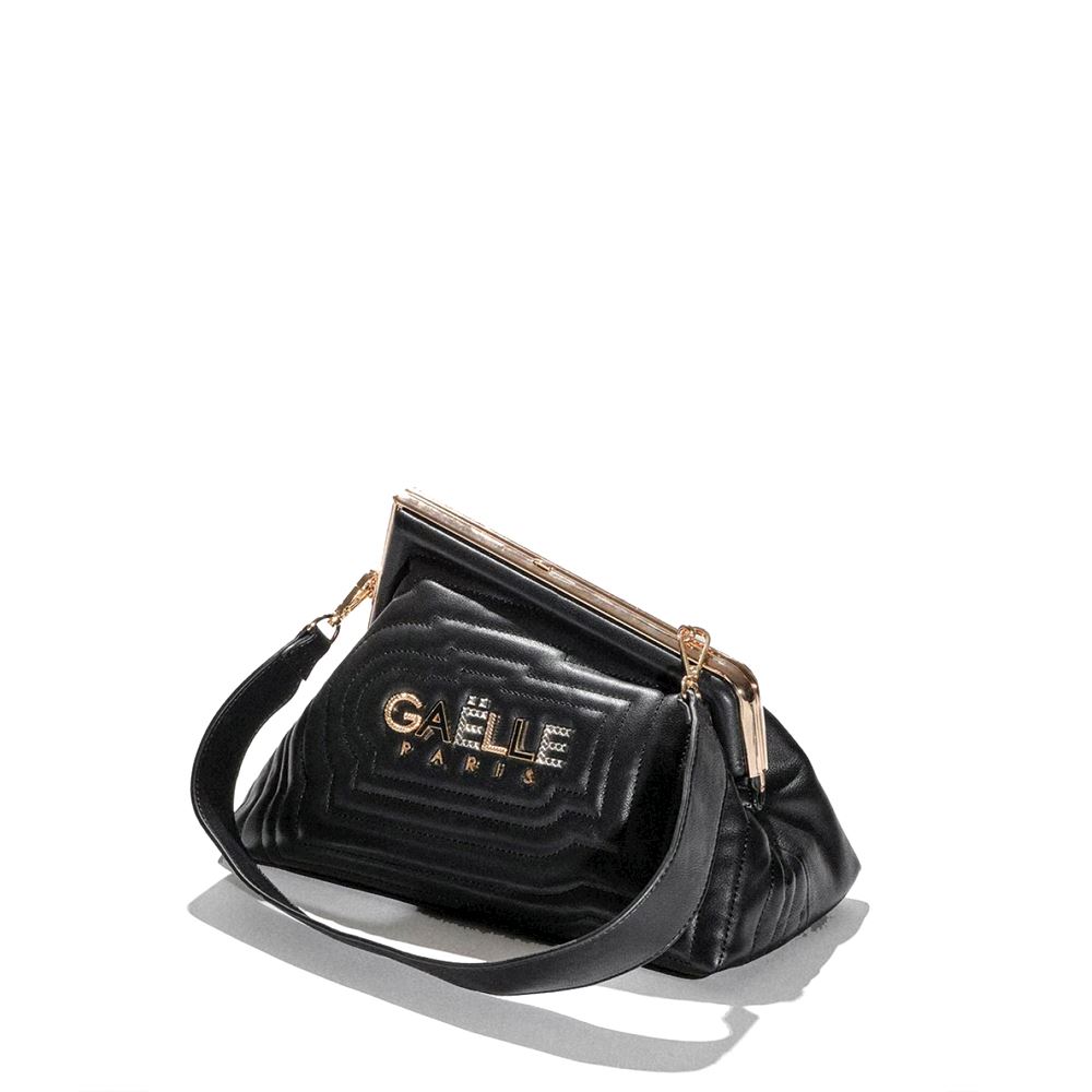 Matelasse shoulder bag Gaelle Paris GBADM4470 Black Bags - Vendita borse in  pelle e accessori moda a Coriano di Rimini - Pelletteria Casadei