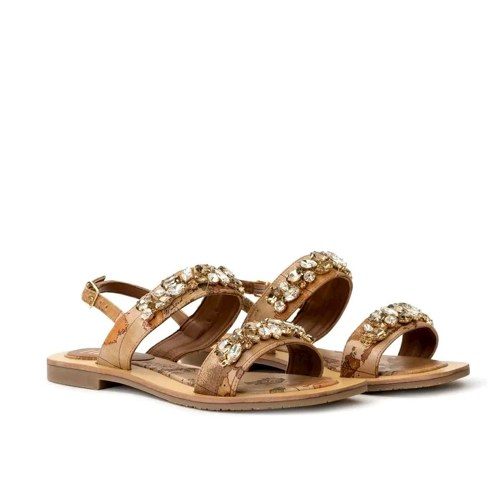 Sandal Band Jewel Alviero Martini I Class Z 0459 9751 Natural