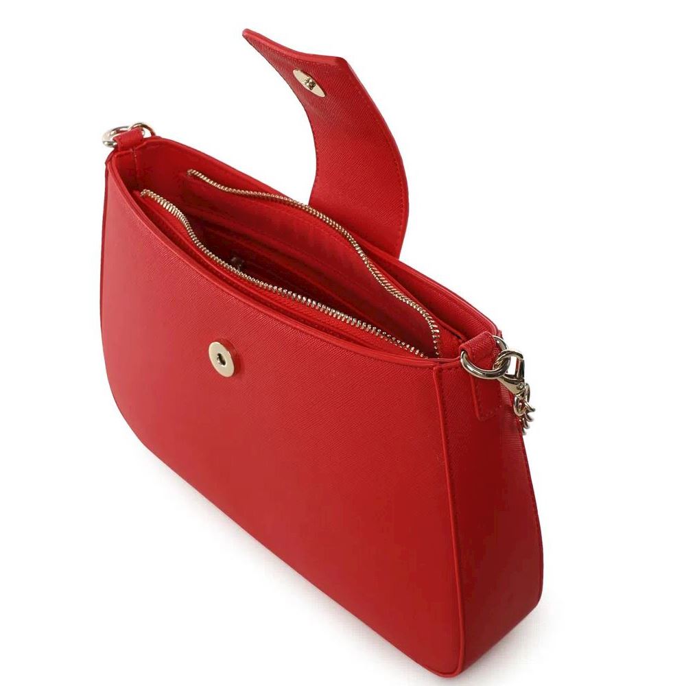 Shoulder Bag with Shoulder Strap Valentino Bags Divina Sa VBS1IJ10 Red