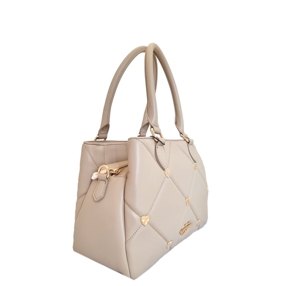 Borsa a Mano con Tracolla Love Moschino Linea Studs JC4188PP0HLZ0106 Crema  Borse - Vendita borse in pelle e accessori moda a Coriano di Rimini -  Pelletteria Casadei