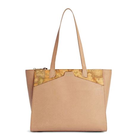 ALVIERO MARTINI PRIMA CLASSE - Glam City borsa shopping media Nera