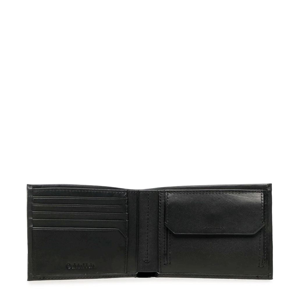 Small Wallet Concise Bifold Calvin Klein K50K510599 BAX Black