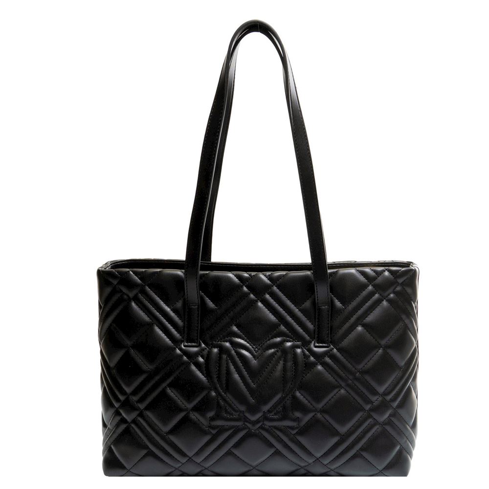【関税＆送料込み】Moschino Borse... Nero Love Moschino borsa vit natural grain nero shoulder bag