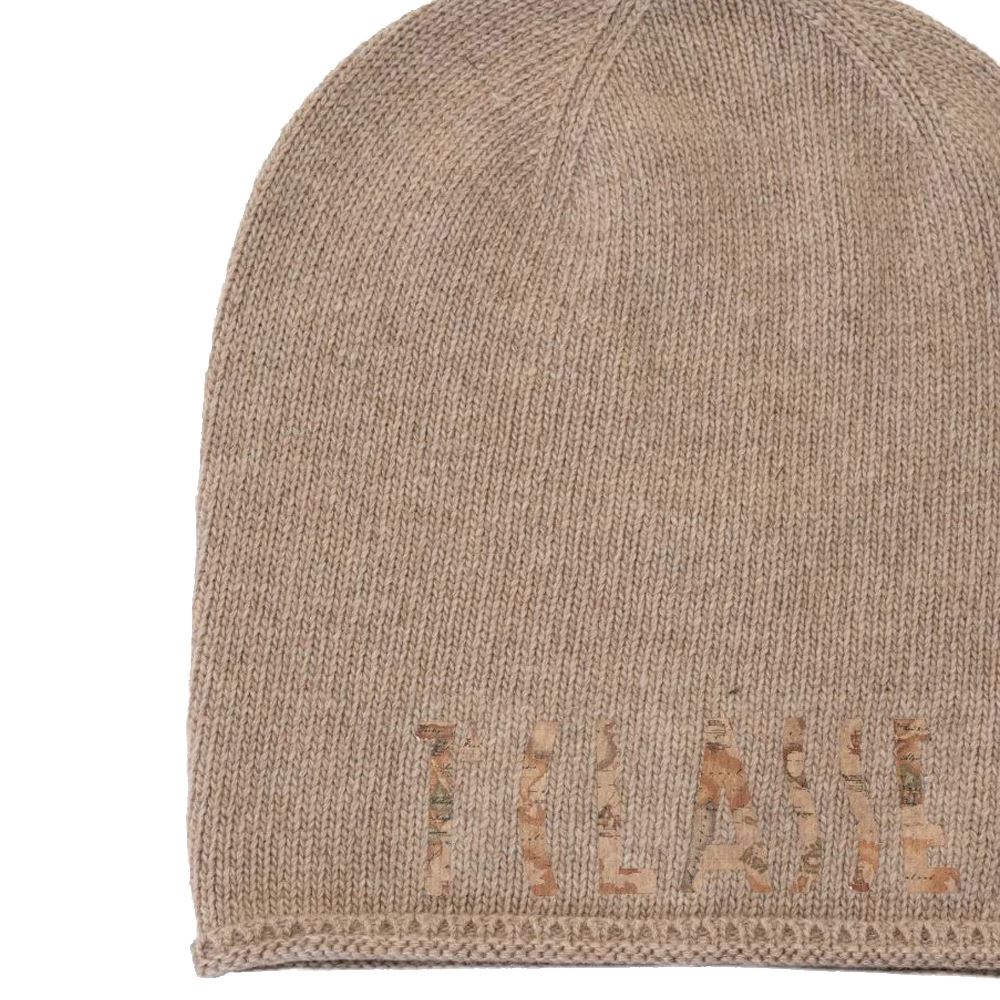 Lana Cappello E Sciarpa Prima Classe Berretto Con Logo Alviero