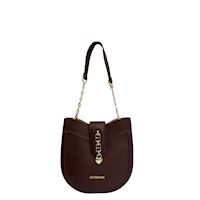 ショルダーバッグ・ポシェット MOSCHINO COUTURE Woman Shoulder bag Brown 75568002 0087 Moschino Couture Outlet: Shoulder bag woman - Brown