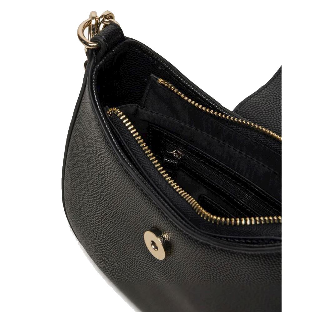 Mario Valentino☆Divina Sa クロスボディバッグ ブラック Valentino Bags Divina Black Gold Pebbled Shoulder Bag